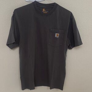 Carhartt Men's Charcoal Pocket Tee